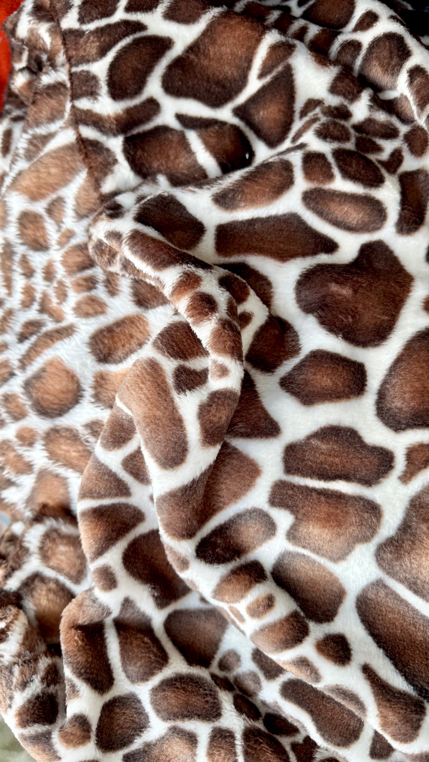 Giraffe Fluffy Onesie