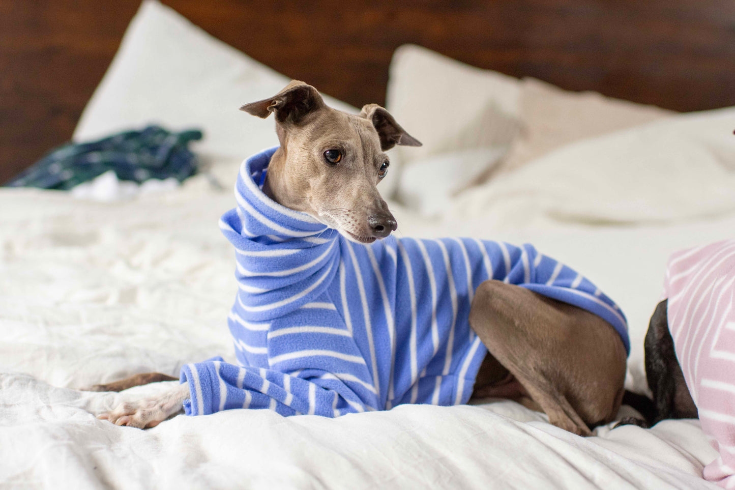 Striped Fleece Jumper