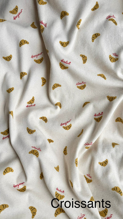 Printed Jersey Tops