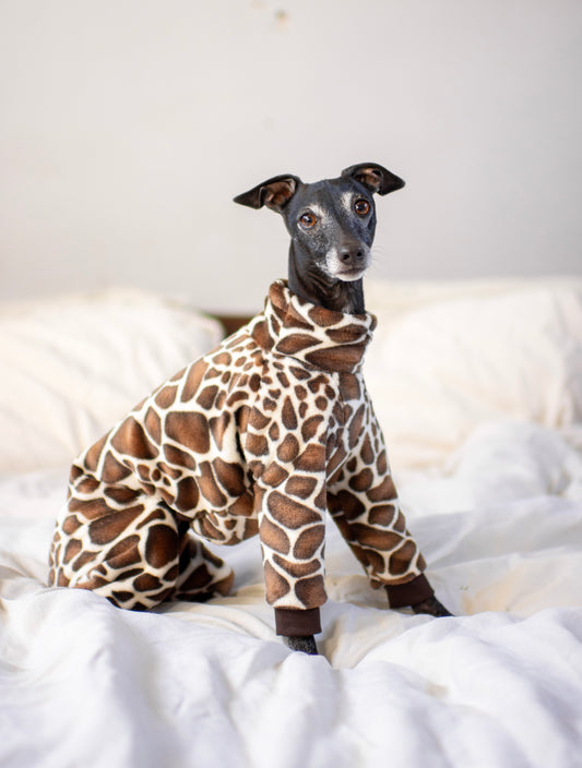 Giraffe Fluffy Onesie