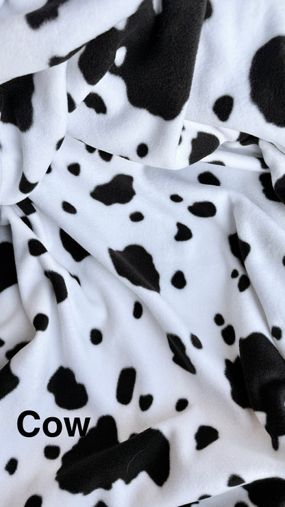Patterned Fleece Onesies