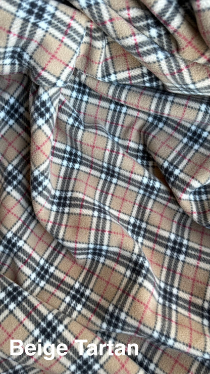 Patterned Fleece Onesies