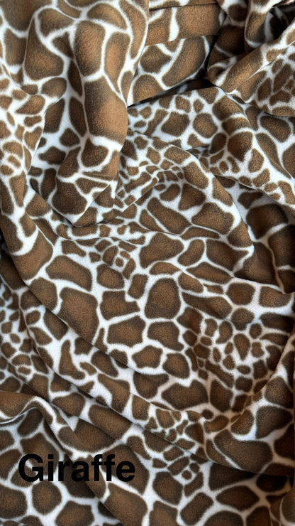 Patterned Fleece Onesies