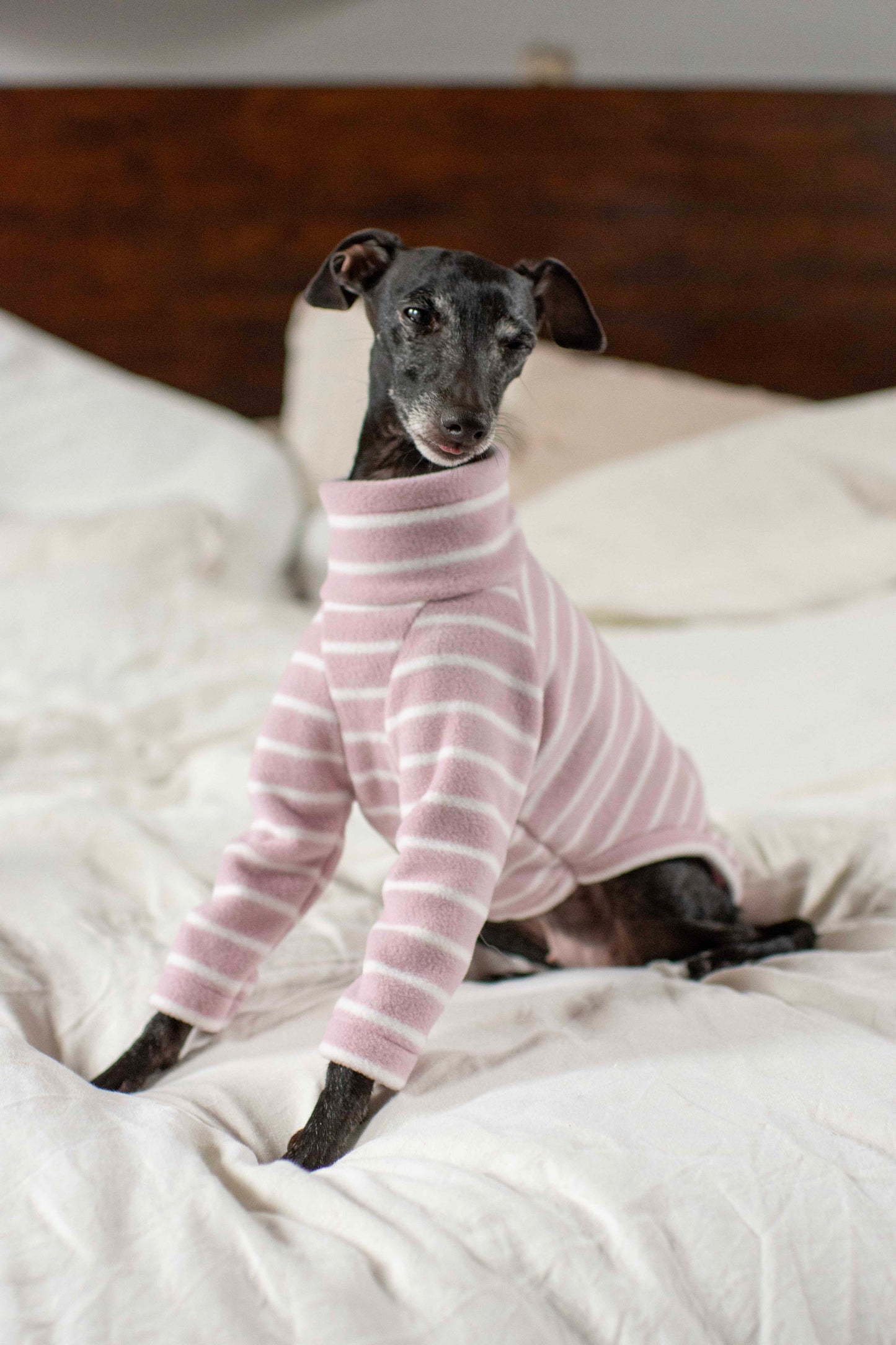 Striped Fleece Jumper