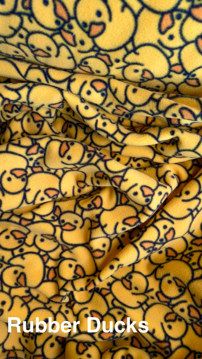 Patterned Fleece Onesies