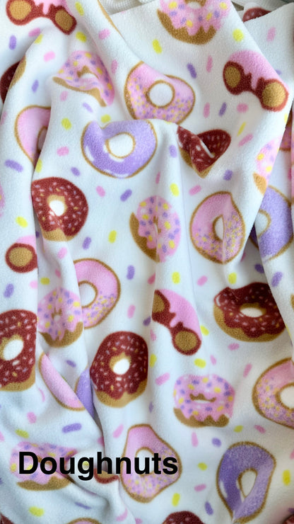 Patterned Fleece Onesies