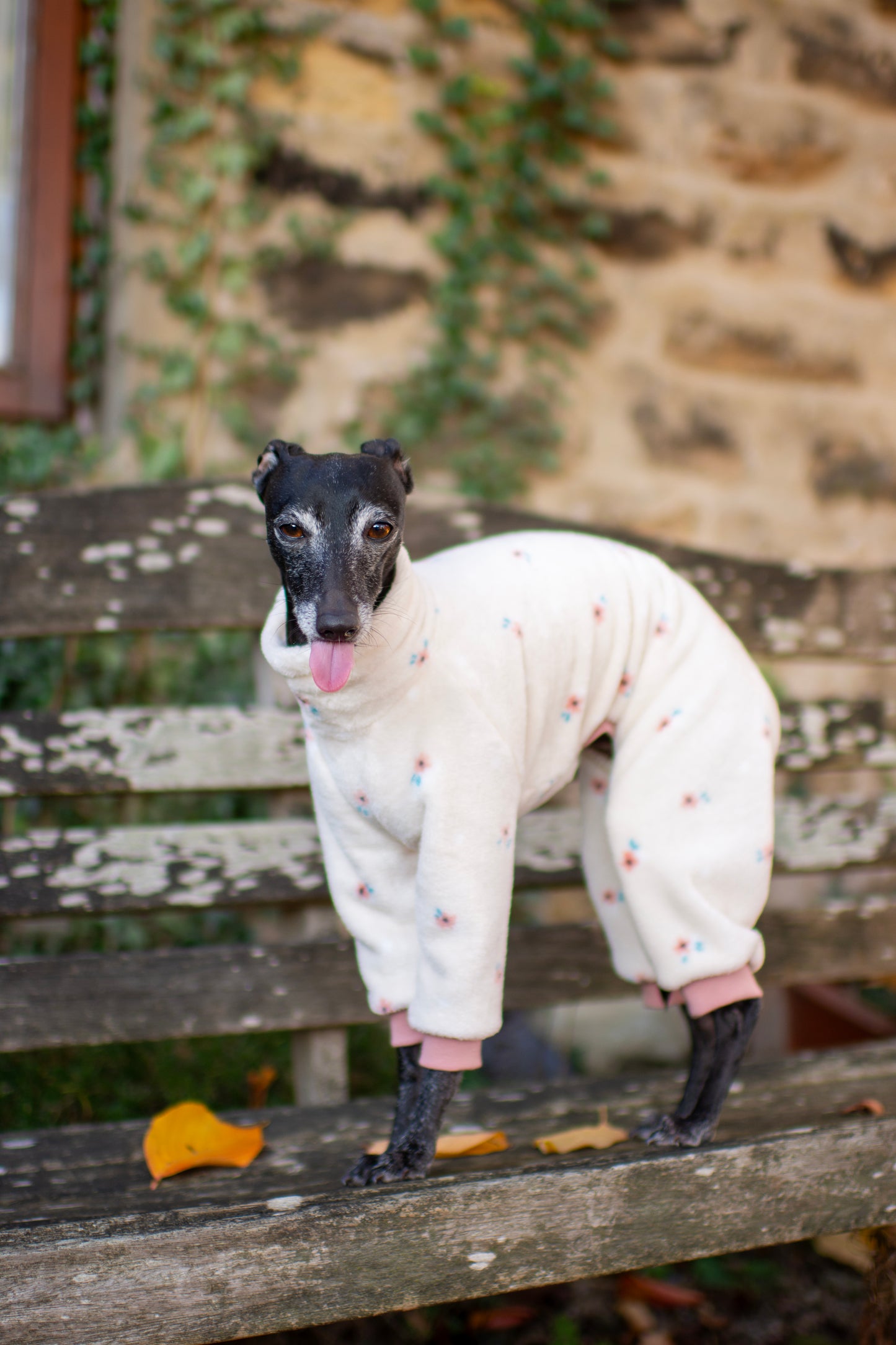 Patterned Fluffy Onesie