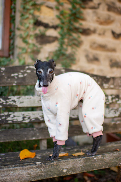 Patterned Fluffy Onesie