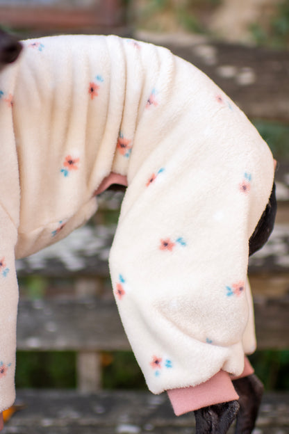 Patterned Fluffy Onesie