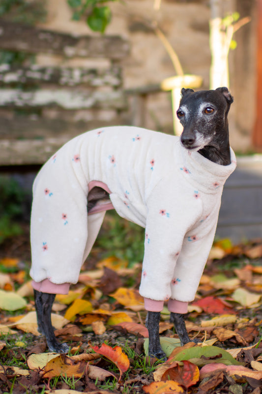 Patterned Fluffy Onesie