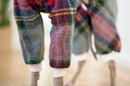 Tartan Knit Onesie